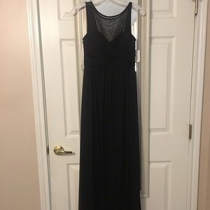 NWT David’s Bridal Black Dress